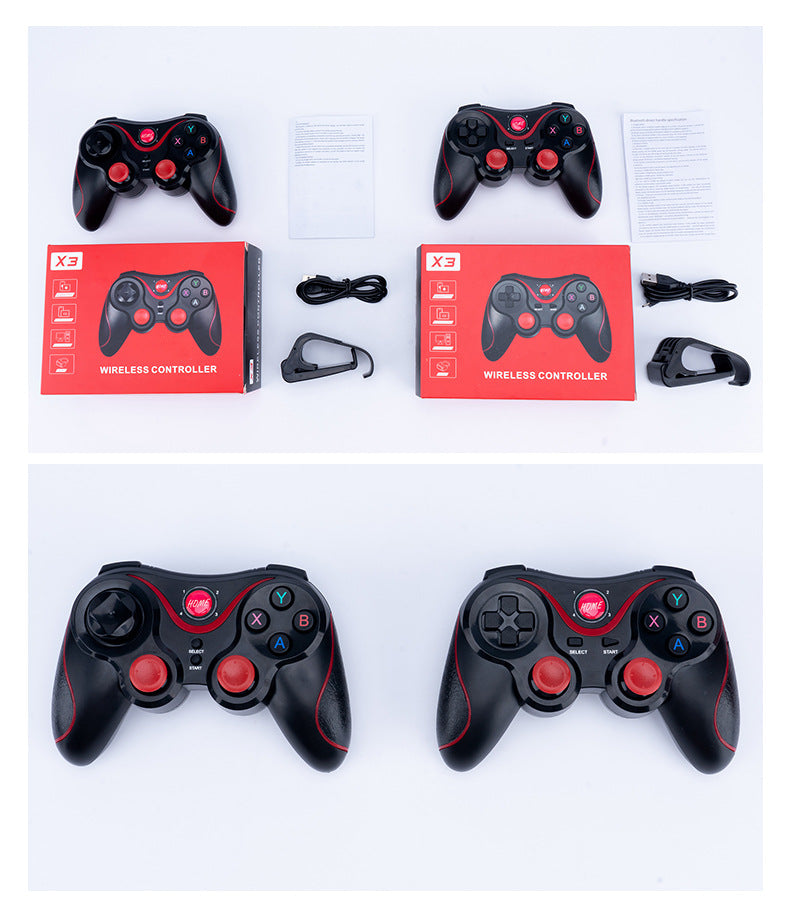 ergonomic design of X3 gaming controller