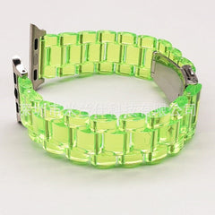 Different sizes of Apple Watch bands displayed
