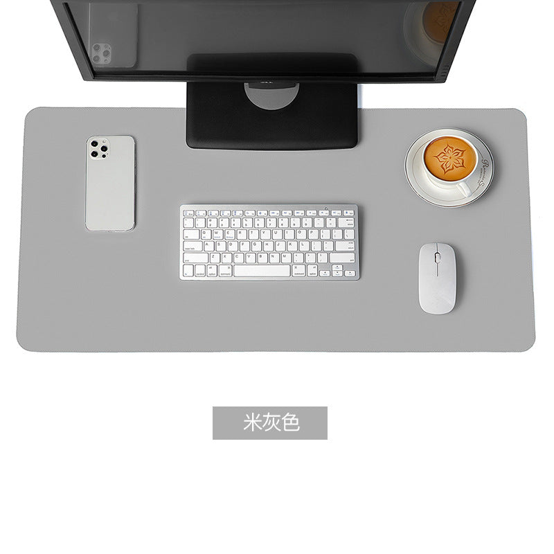 Extra large waterproof leather mouse pad design 1