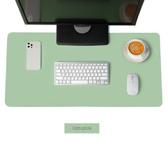 Leather desk mat suitable for gaming