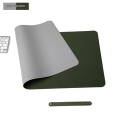 Leather desk mat suitable for gaming