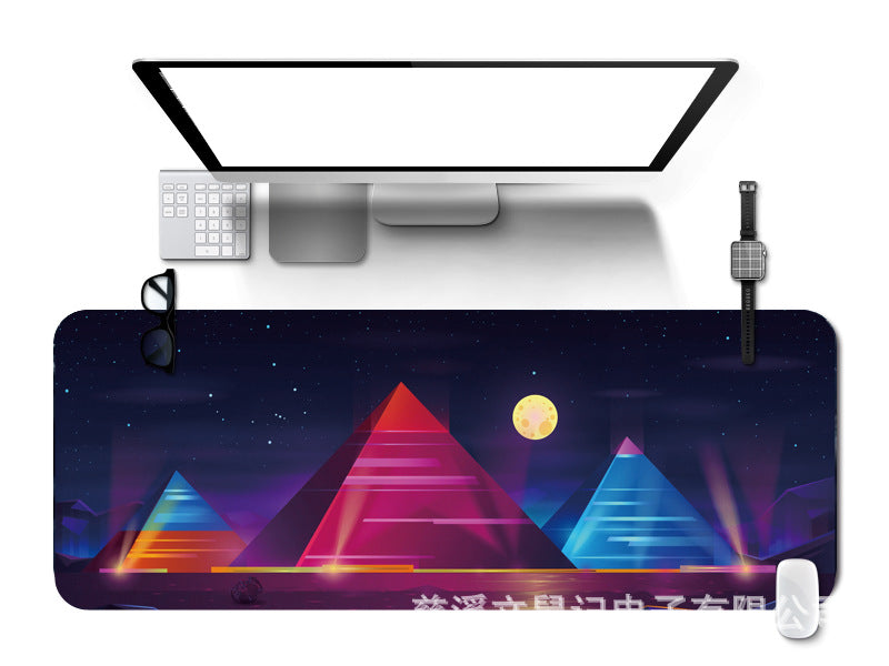 Fabric mouse pad with custom logo option