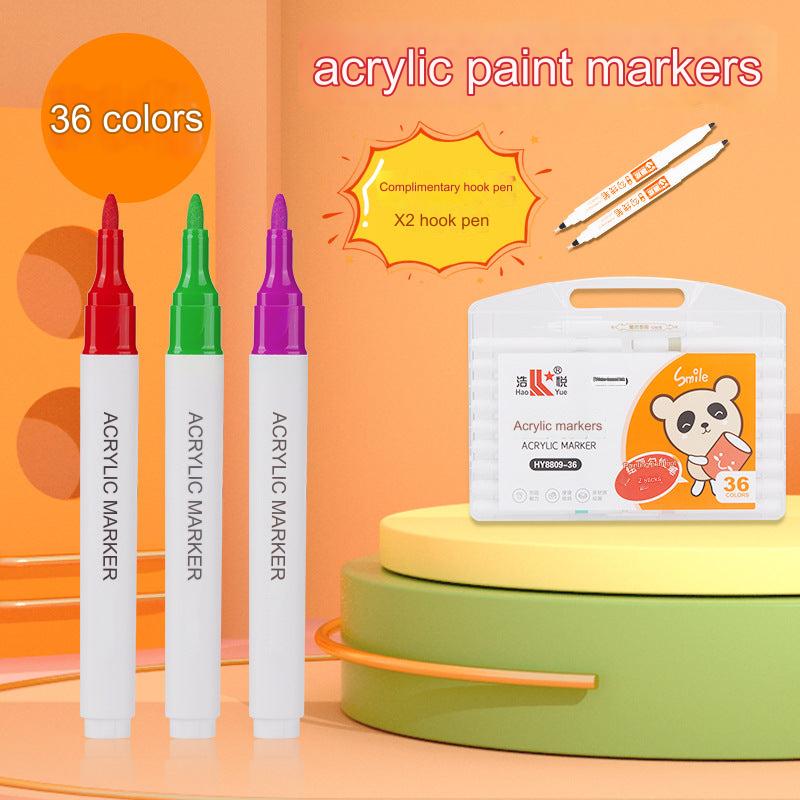 Close view of marker details and health benefits