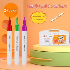Showcasing 48 colour options of the dual-head markers set