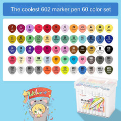 Usage examples of the 48 colour markers set