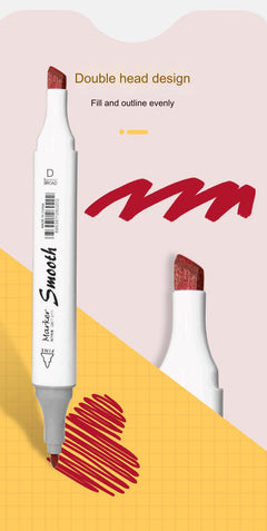 Versatile art and crafting projects with markers