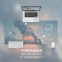 Creative workspace mouse pad