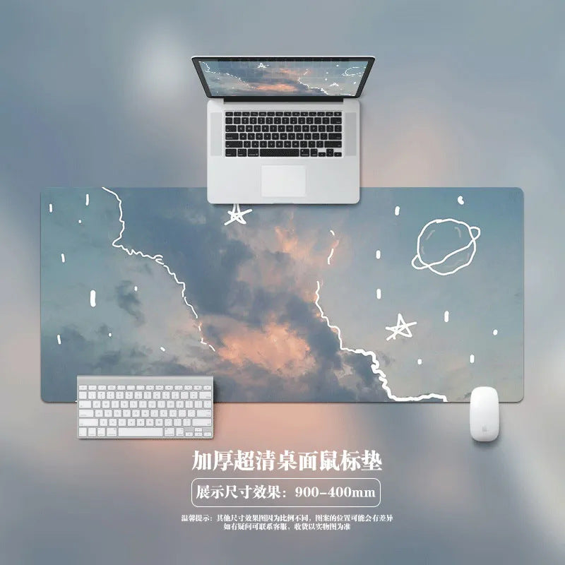 Creative workspace mouse pad