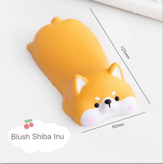 Pink pig ergonomic mouse support pad
