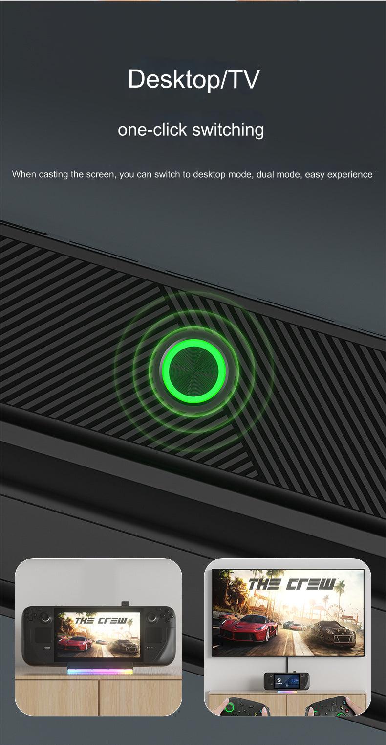 GameDeck Pro RGB Dock side view