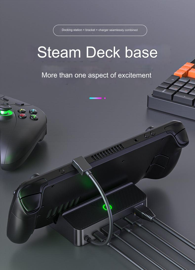 GameDeck Pro RGB Dock showing connections