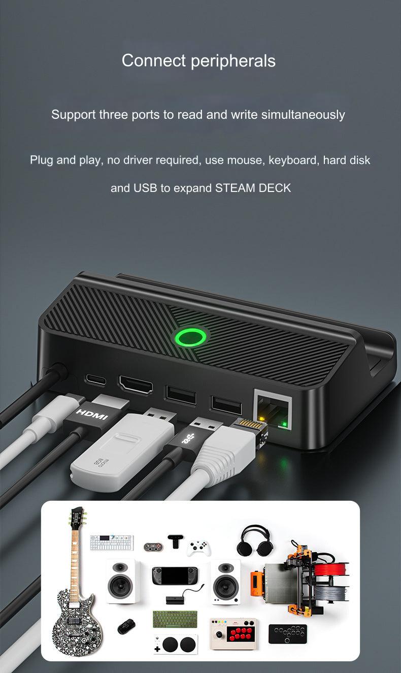 GameDeck Pro RGB Dock close-up
