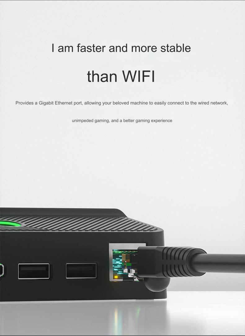 GameDeck Pro Dock with Steam Deck in use