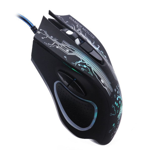 RGB Gaming Mouse with ergonomic design and backlight