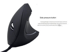 Wired vertical mouse with 3000 DPI specifications