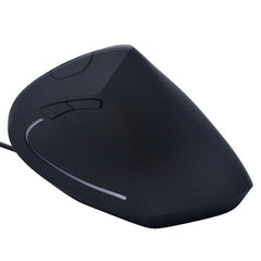 Close-up of ergonomic mouse buttons