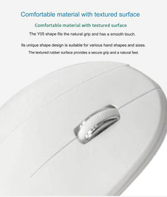 Ergonomic vertical mouse in use