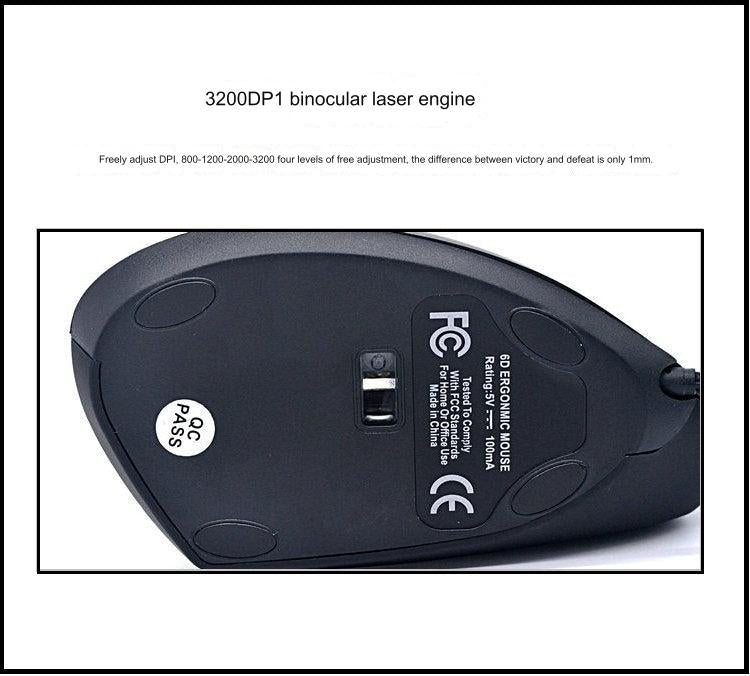 Stylish design of ergonomic mouse