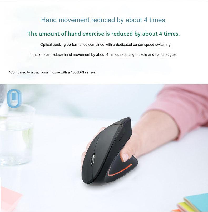 Different angles of ergonomic vertical mouse