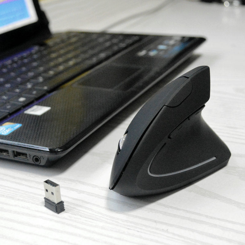 Close-up of Bluetooth optical gaming mouse