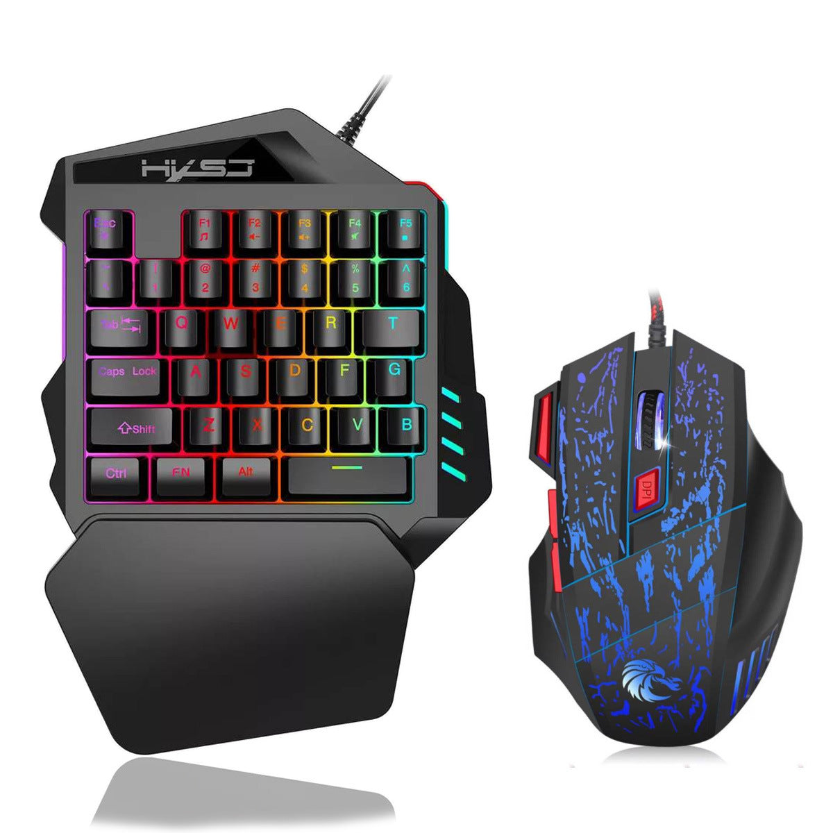 Showcasing lightweight build of the gaming keyboard