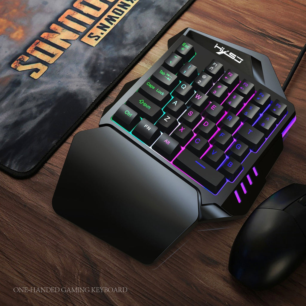 Showcasing lightweight build of the gaming keyboard
