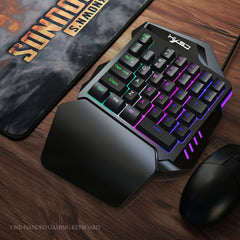 Showcasing lightweight build of the gaming keyboard
