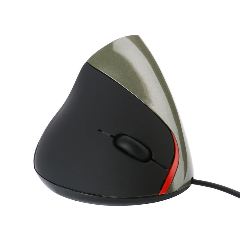 ergonomic vertical gaming mouse from side angle