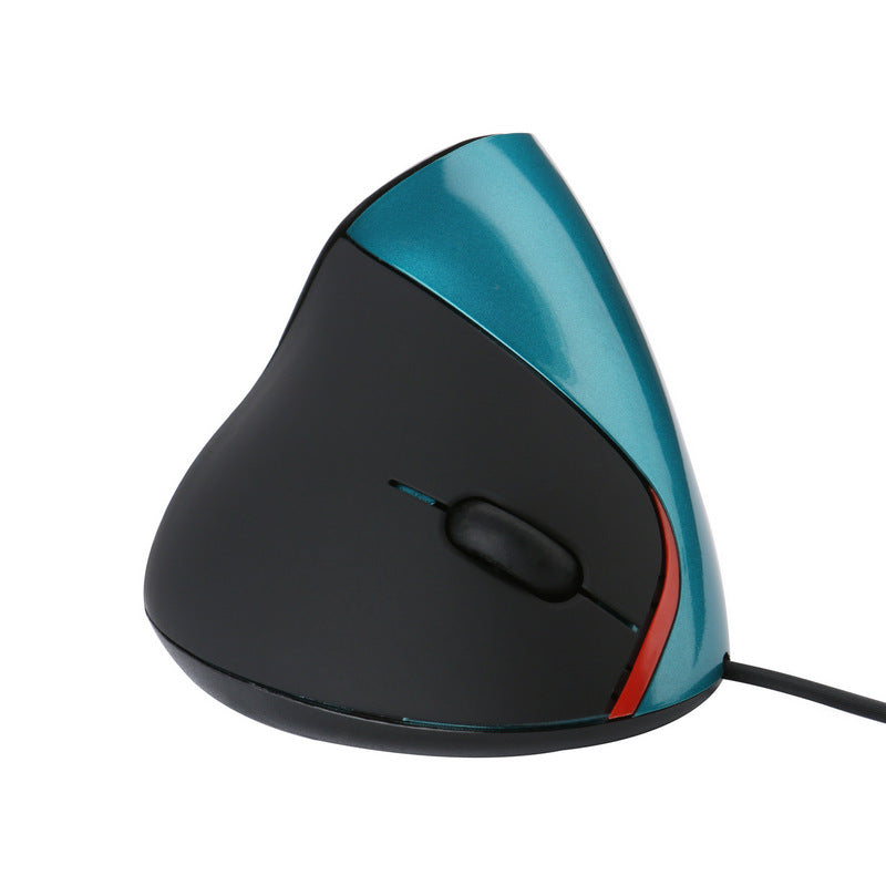 close-up of ergonomic gaming mouse design