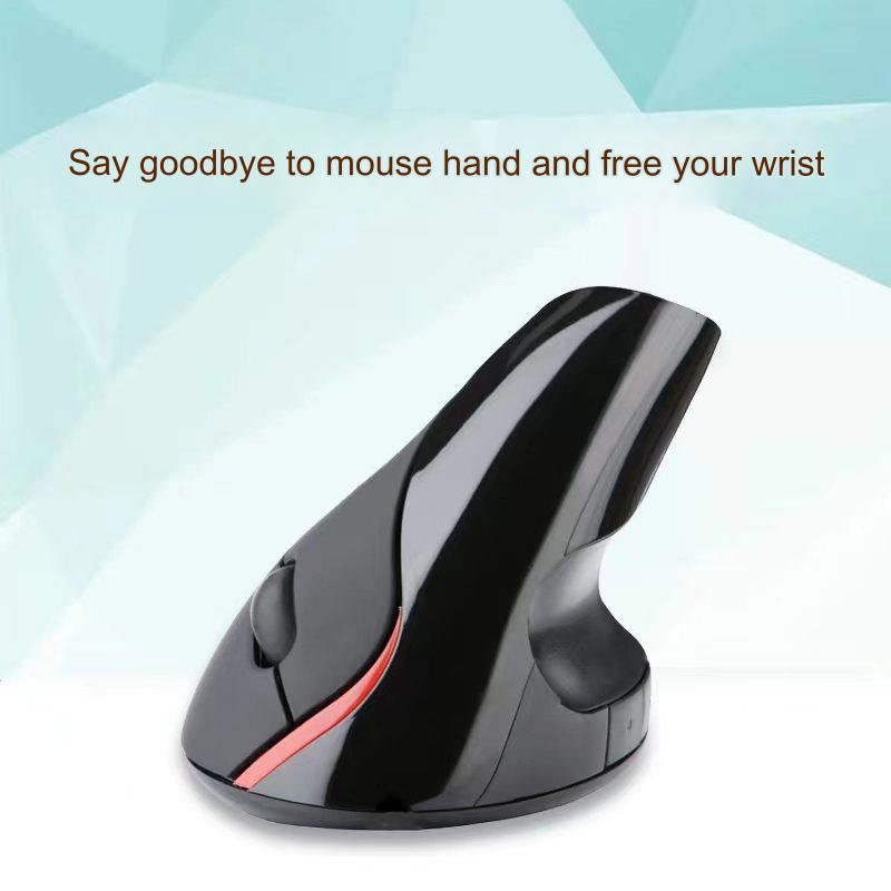 wireless vertical gaming mouse in use