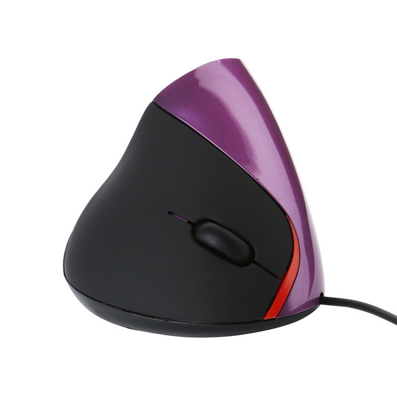ergonomic vertical gaming mouse from side angle