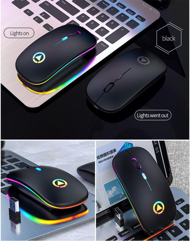 Silent Rechargeable Bluetooth Wireless Mouse buttons