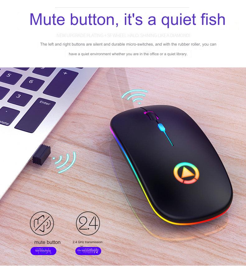 Silent Rechargeable Bluetooth Wireless Mouse dimensions