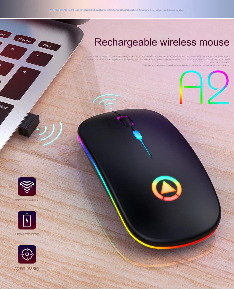 Silent Rechargeable Bluetooth Wireless Mouse buttons