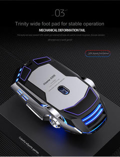 Ergonomic Gaming Mouse side view