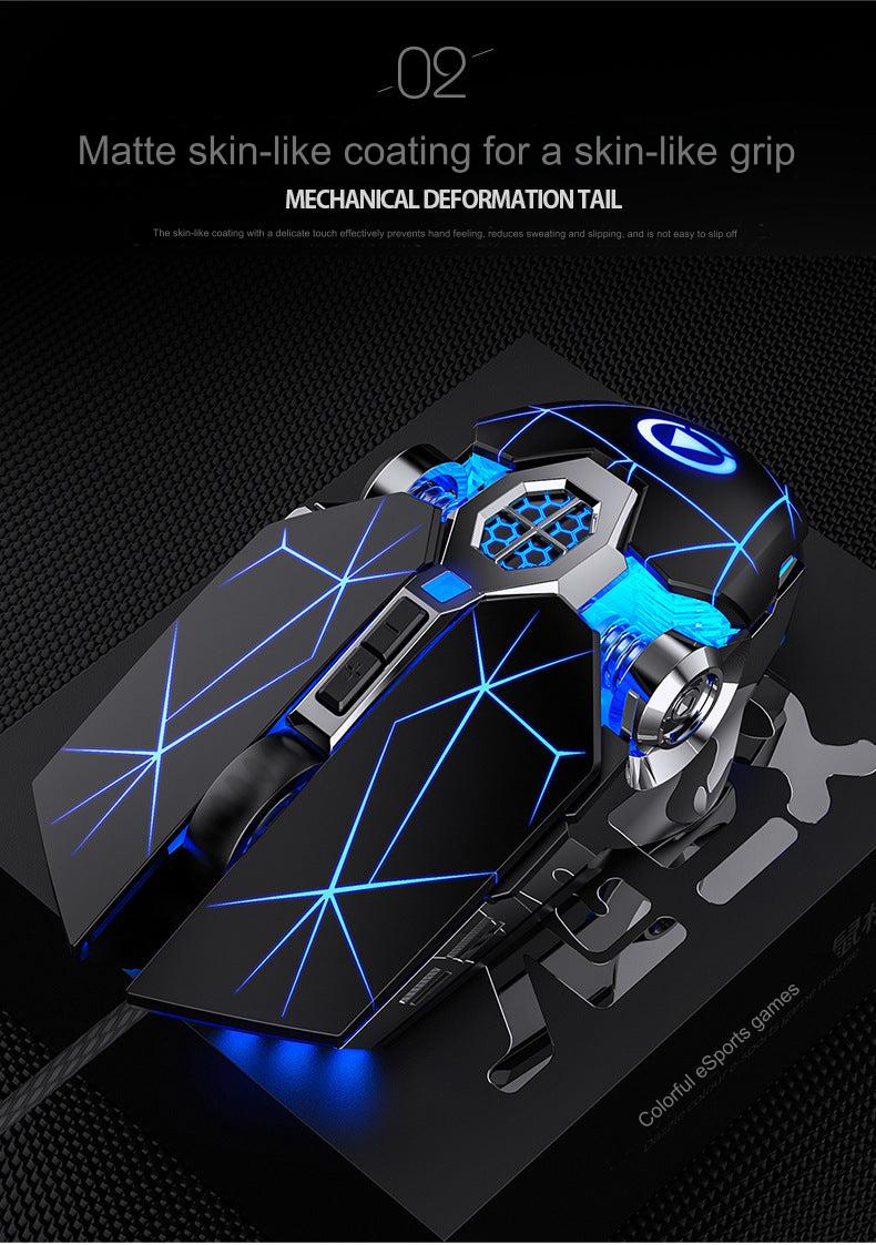 Ergonomic Gaming Mouse top view