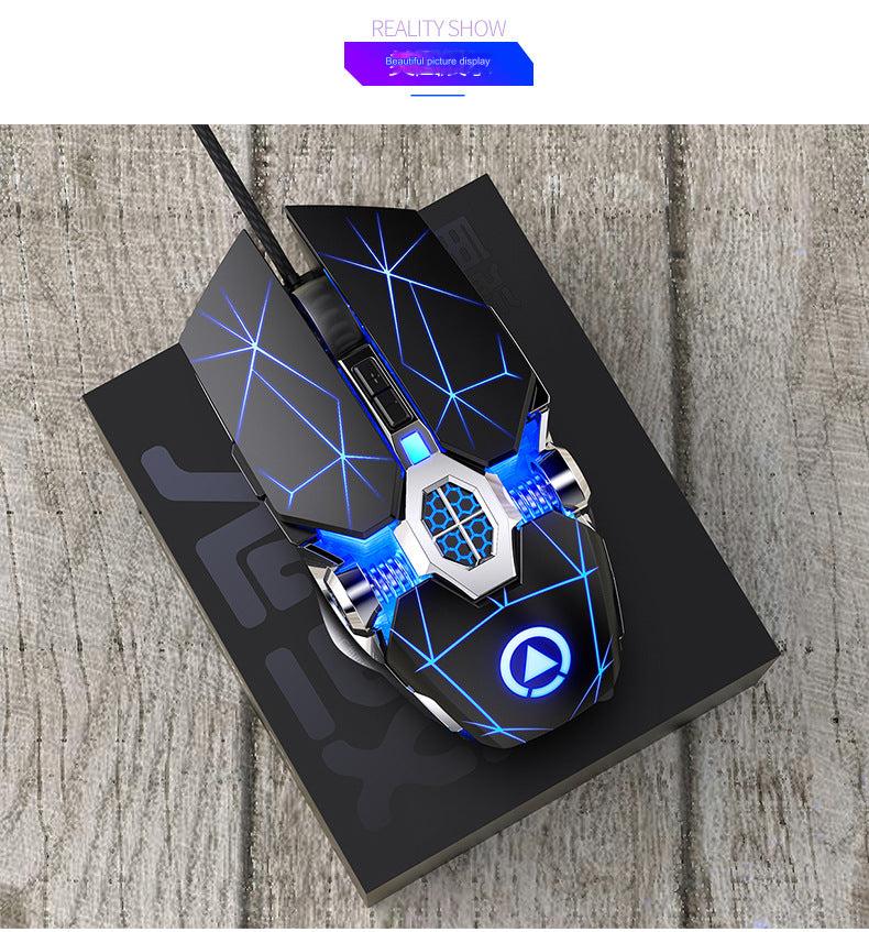 Ergonomic Gaming Mouse top view