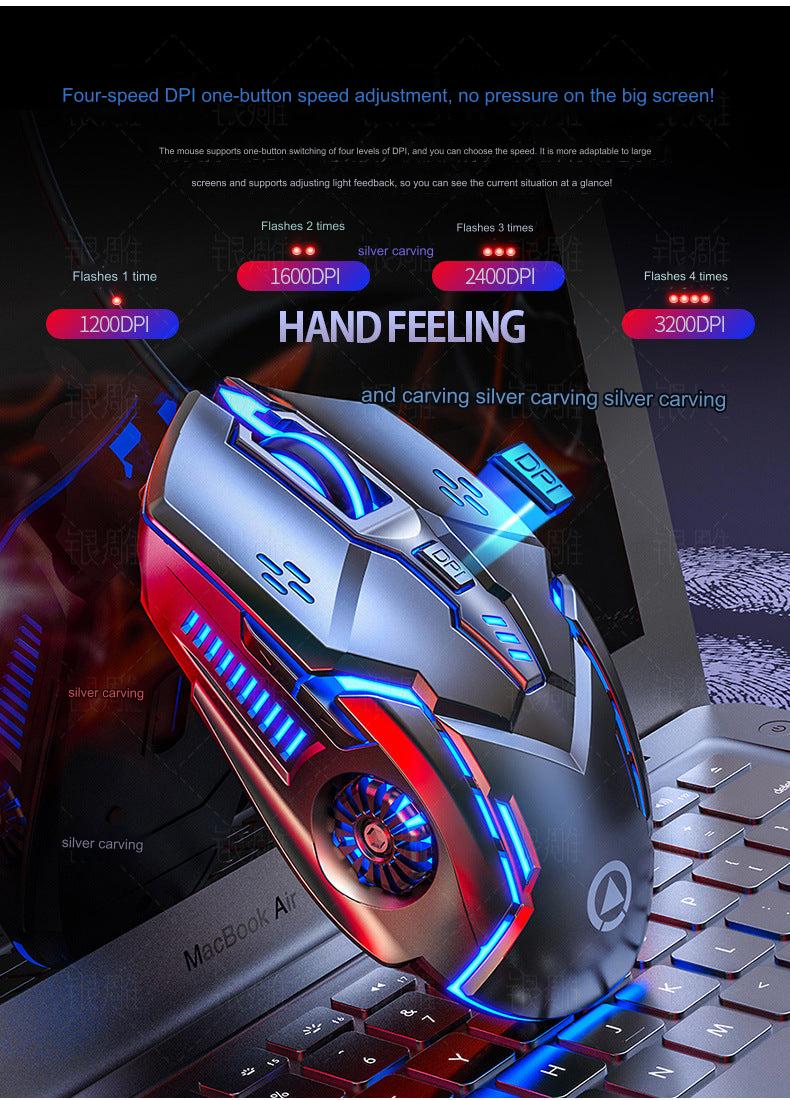 G5 Wired Gaming Mouse front view