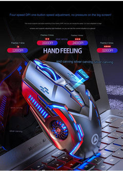G5 Wired Gaming Mouse front view