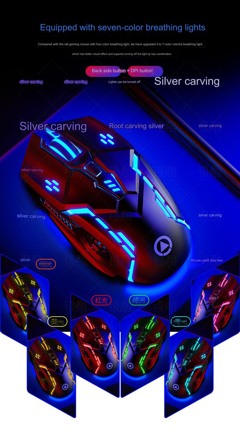 G5 Wired Gaming Mouse ergonomic shape