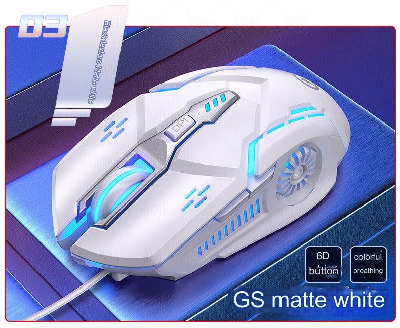G5 Wired Gaming Mouse side view
