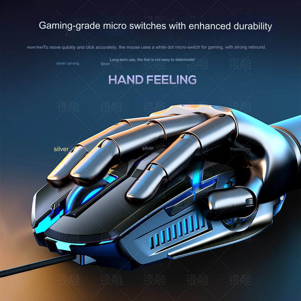 RGB Wired Gaming Mouse G5 RGB light effects