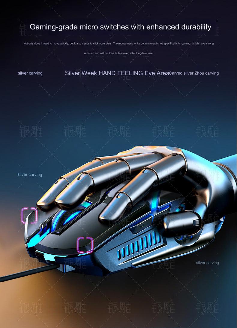 RGB Wired Gaming Mouse G5 ergonomic shape