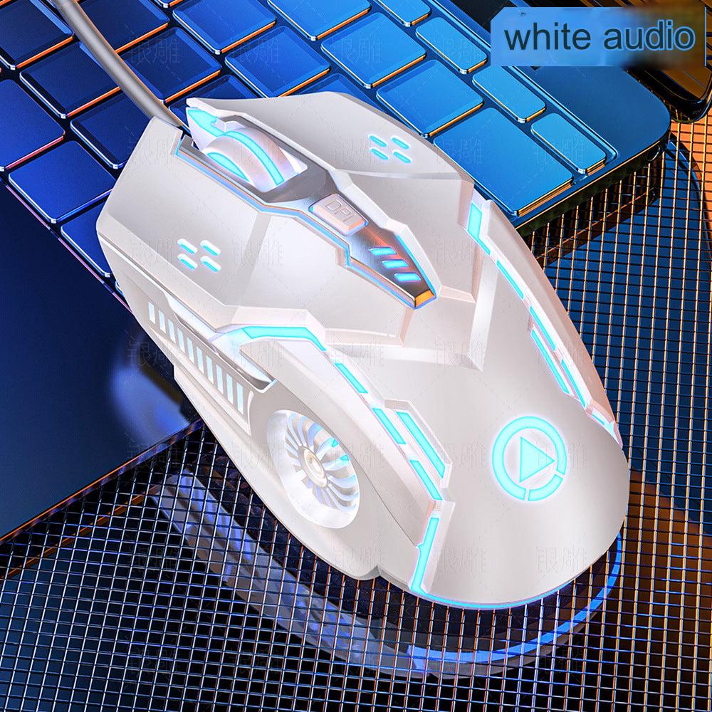RGB Wired Gaming Mouse G5 with buttons highlighted