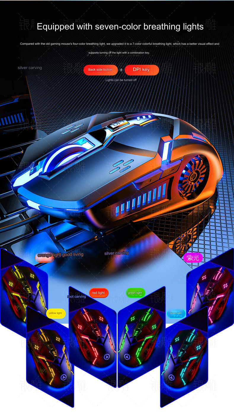 RGB Wired Gaming Mouse G5 in use