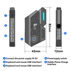 Gaming Elite MixSE+ user manual illustration
