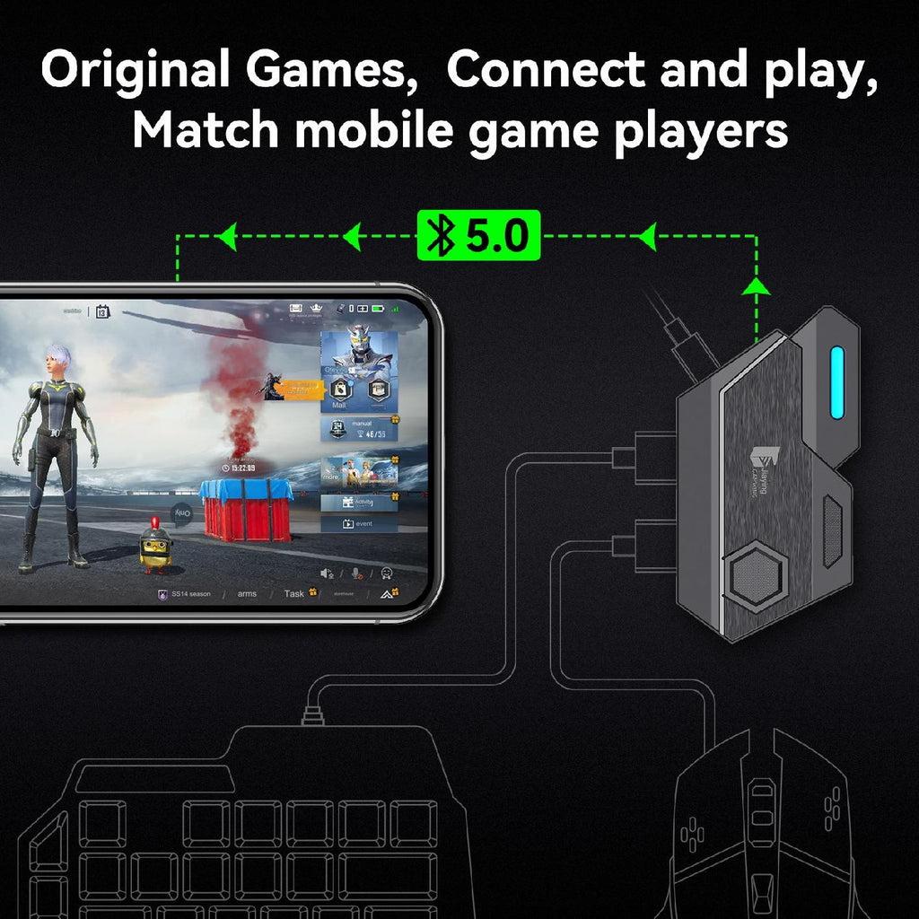 Gaming Elite MixSE+ adapter front view