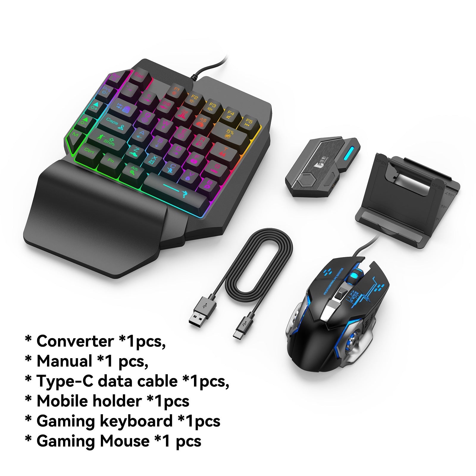 Gaming Elite MixSE+ adapter side view