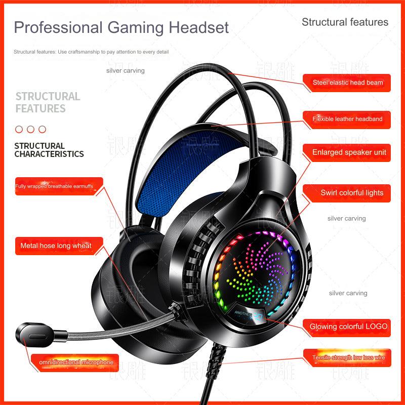 RGB Wired Gaming Headset design details - Image 2