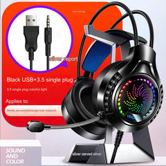 RGB Wired Gaming Headset cables and connections - Image 7